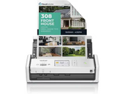 Brother ADS1800W Wireless Compact Desktop Scanner with Color Touchscreen