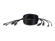 BELKIN F1D9020B10T TAA DUAL DP/USB/AUD SKVM CBL, DP M/M; USB A/B, 10