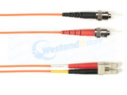 Black Box FOCMR62STLCOR164 62.5 MM Fiber Optic PATCH CABLE Duplex, Plenum, ORANGE, STLC 164 Feet NON CANCELABLE/NON RETURNABLE
