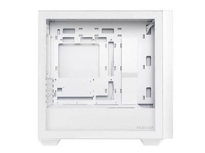 ASUS A21 ASUS CASE/WHT A21 MICRO-ATX CASE WHITE EDITION SUPPORTS GRAPHICS CARDS UP TO 380MM 360MM COOLERS & STANDARD ATX PSUS POROUS FRONT PANEL MESH CABLE