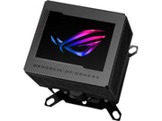 ASUS ROG RYUJIN III WB CPU Water Block - Intel LGA 1700, 1200, 115X - AMD Socket AM4, AM5 - Asetek Copper Cold Plate - Black - 178 Micro-Cooling Fins - 3.5 Inch Full Color LCD Display - Embedded VRM Fan -ROG Fittings, 3 Year Warranty
