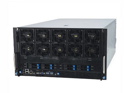 ASUS ESC N8-E11 7U NVIDIA HGX H100/H200 eight-GPU server with dual 5th Gen Intel Xeon Scalable processors