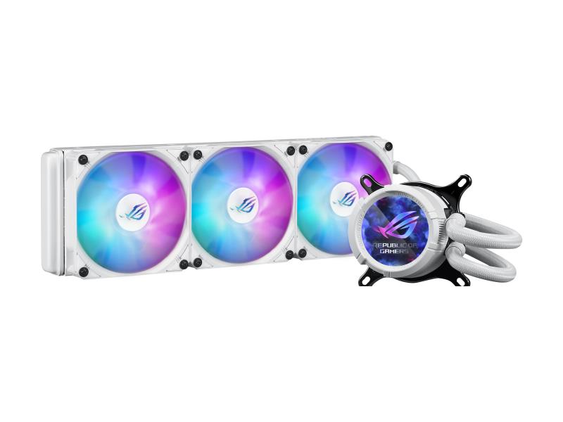 ASUS ROG STRIX LC III 360 ARGB LCD White Edition all-in-one CPU Liquid Cooler