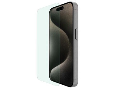 BELKIN OVA162FQ InvisiGlass Blue Light Filter Screen Protector for iPhone 16 Plus/15 Plus/14 Pro Max