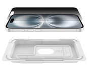 BELKIN OVA167FQ InvisiGlass Privacy Treated Screen Protector for iPhone 16/15/14 Pro