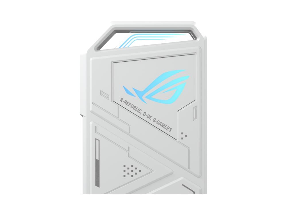 ASUS ESD-S1C/WHT/G/AS// ROG Strix Arion White M.2 NVMe SSD Enclosure USB3.2 Gen 2x1 Type-C (10 Gbps), Dual USB-C to C and USB-C to A Cables
