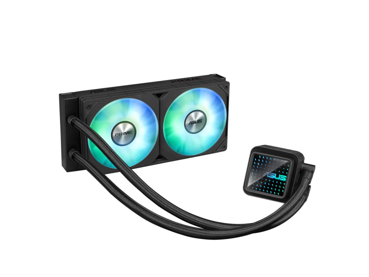ASUS Prime LC 240 ARGB all-in-one AIO CPU liquid cooler AMD