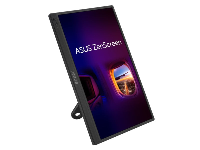 ASUS MB169CK ZenScreen 16 Portable USB Monitor (MB169CK) - Full HD, IPS, Dual USB-C, Eye Care, Flicker Free, Blue Light Filter, Anti-glare surface, 360 Kickstand,