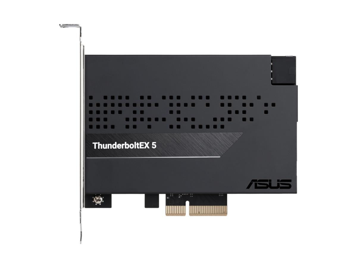 ASUS ThunderboltEX 5 Expansion Card - Dual Thunderbolt 5 USB-C Ports