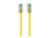 BELKIN A3L980-20-YLW-S CAT6 SNAGLESS PATCH CABLE YELLOW
