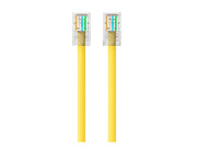 BELKIN A3L980-20-YLW-S CAT6 SNAGLESS PATCH CABLE YELLOW