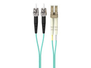 BELKIN F2F402L0-05M-G Fiber Optic Cable 10GB Aqua Multimode LC/ST Duplex 50/125 OM3