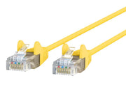 BELKIN CE001B50-YLW-S CAT6 SLIM 28AWG CABLE YELLOW 50FT