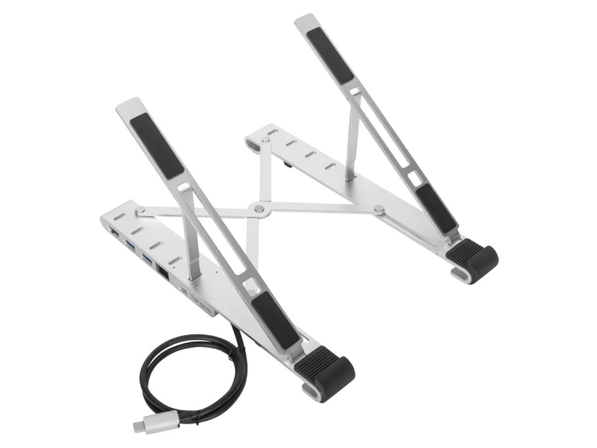 TARGUS AWU100005GL Portable Laptop Stand + Integrated Dock