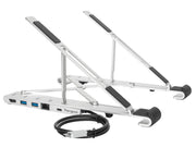 TARGUS AWU100005GL Portable Laptop Stand + Integrated Dock
