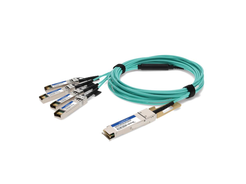 QSFP28-4SFP28-AOC7M-AO