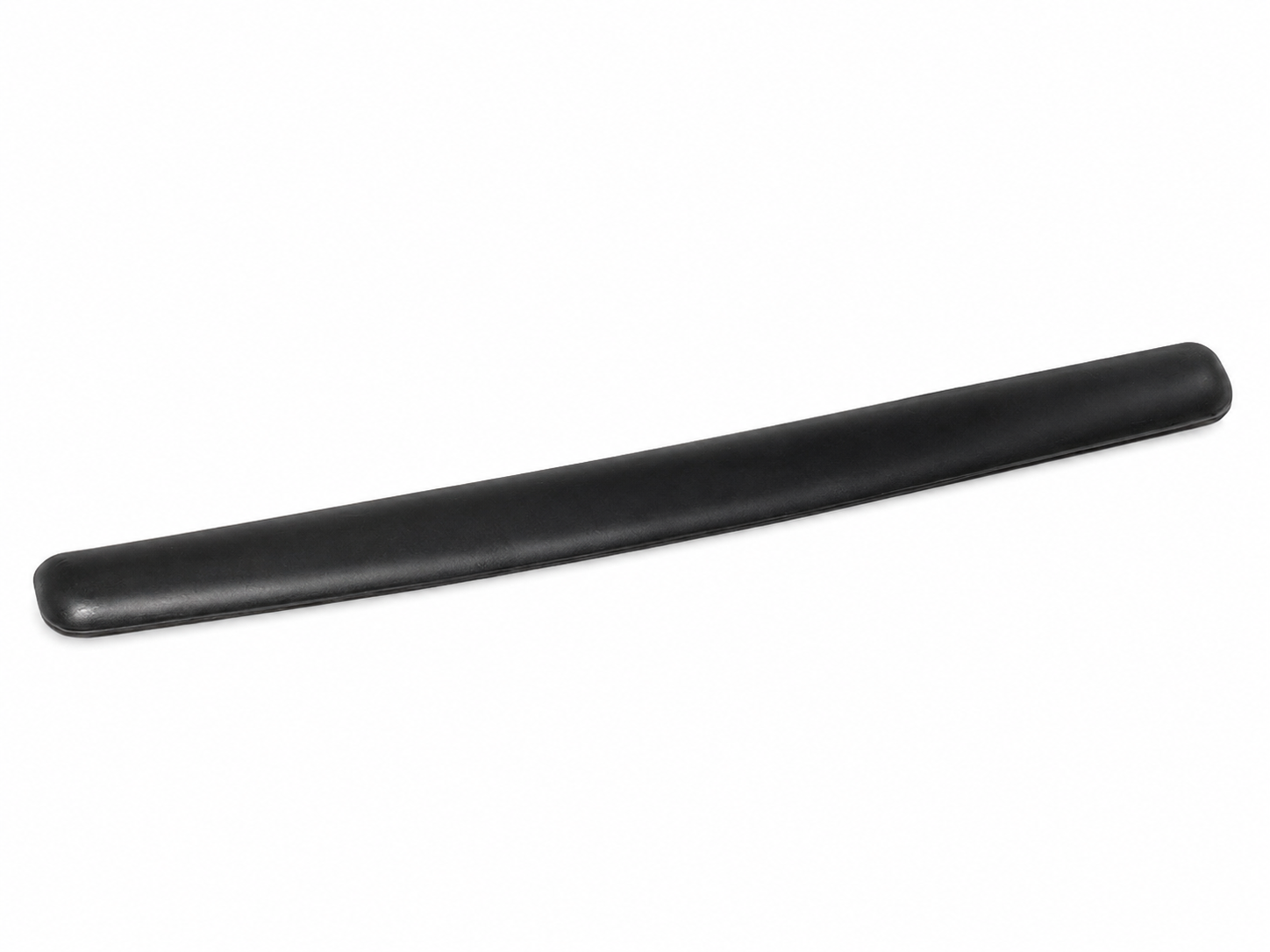 3M WR340LE Gel Wrist Rest WR340LE, Extra Long for Keyboard and Mouse, with Antimicrobial Product Protection, Leatherette, Black, 2.5 in x 25.0 in x 0.75 in