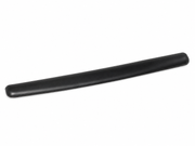 3M WR340LE Gel Wrist Rest WR340LE, Extra Long for Keyboard and Mouse, with Antimicrobial Product Protection, Leatherette, Black, 2.5 in x 25.0 in x 0.75 in